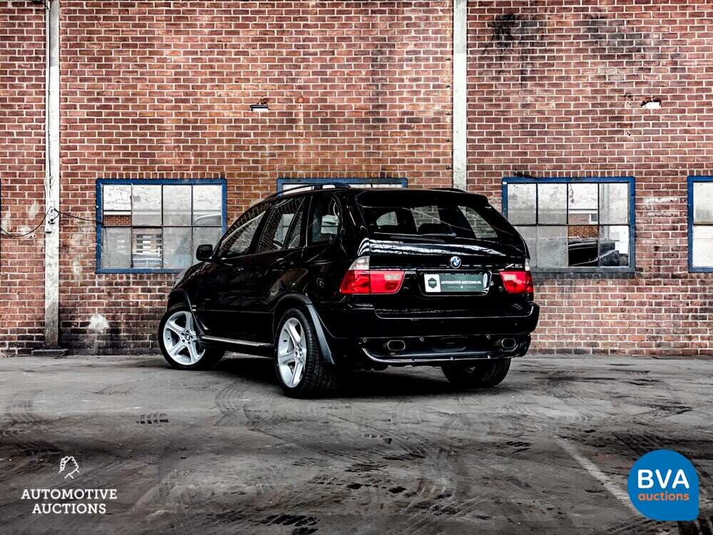 BMW X5 4.6 is 347 hp 2001.