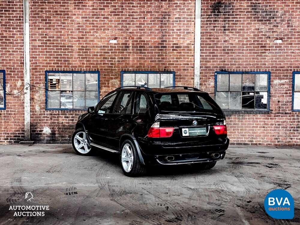 BMW X5 4.6 is 347 hp 2001.