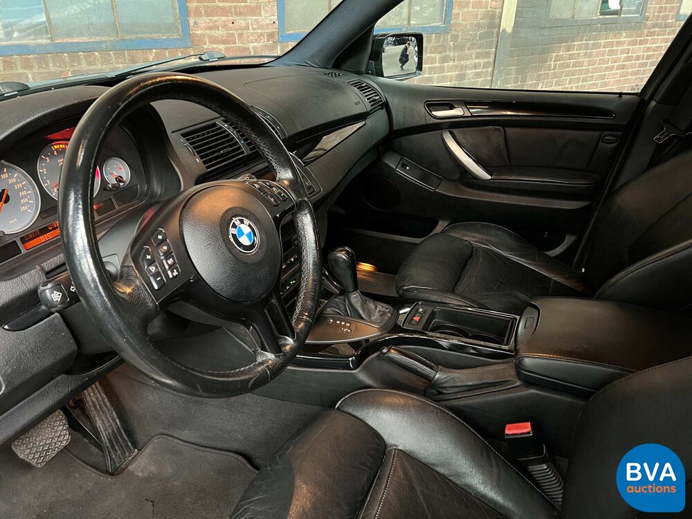 BMW X5 4.6 is 347 hp 2001.