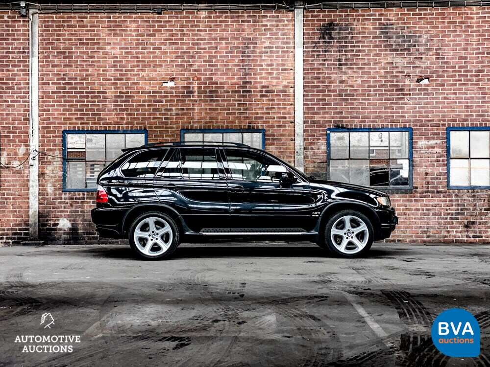 BMW X5 4.6 is 347 hp 2001.