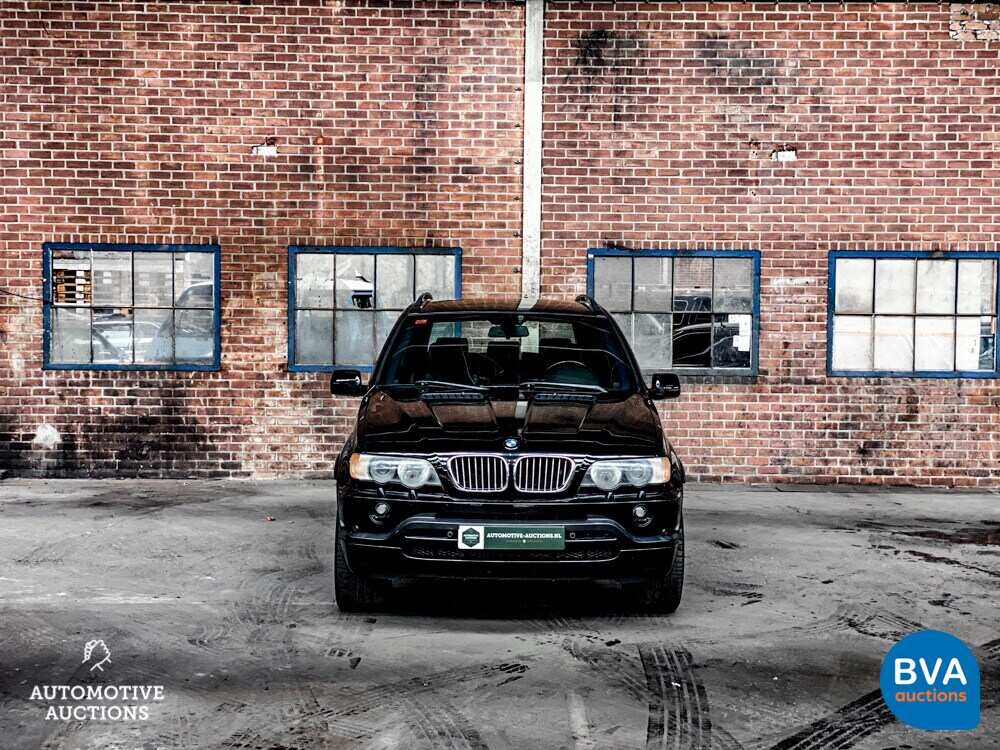 BMW X5 4.6 is 347 hp 2001.