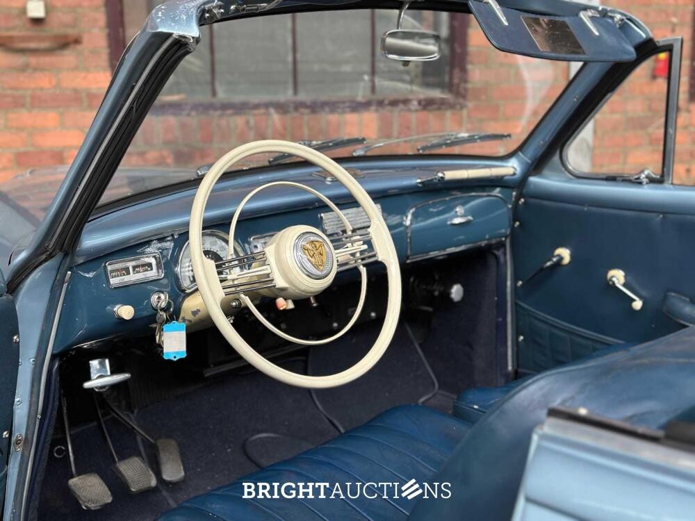 BMW 501-6 Baur 2-Drs. Zescilinder Cabriolet 1955, PM-40-40 Oldtimer