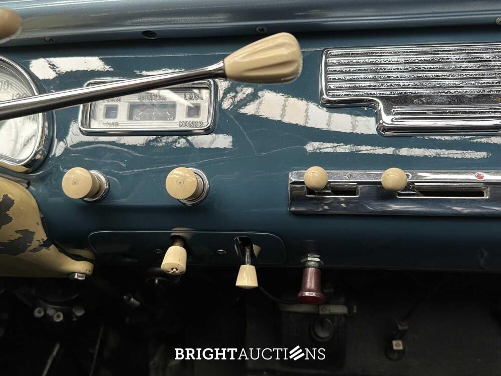 BMW 501-6 Baur 2-Drs. Zescilinder Cabriolet 1955, PM-40-40 Oldtimer