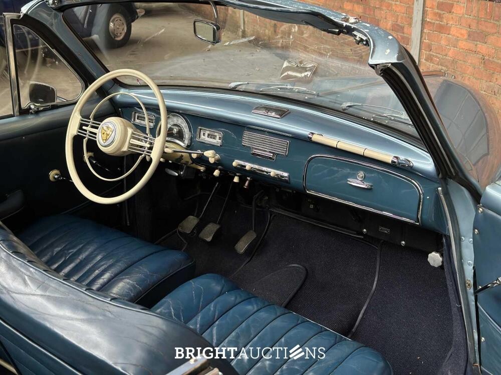 BMW 501-6 Baur 2-Drs. Zescilinder Cabriolet 1955, PM-40-40 Oldtimer