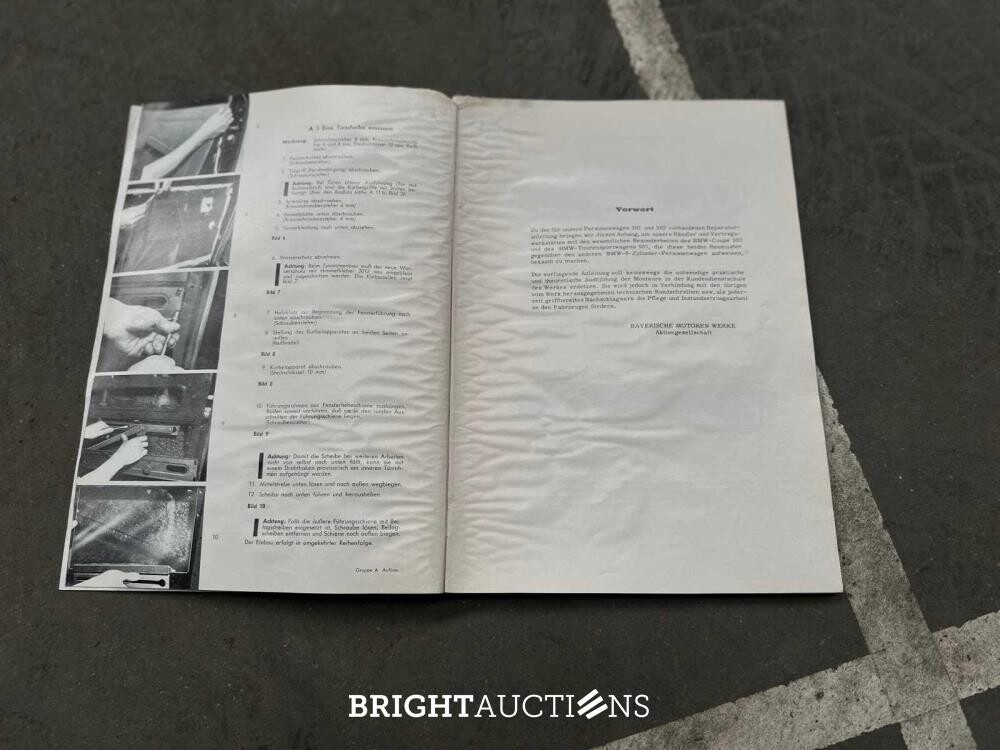 BMW 501-6 Baur 2-Drs. Zescilinder Cabriolet 1955, PM-40-40 Oldtimer