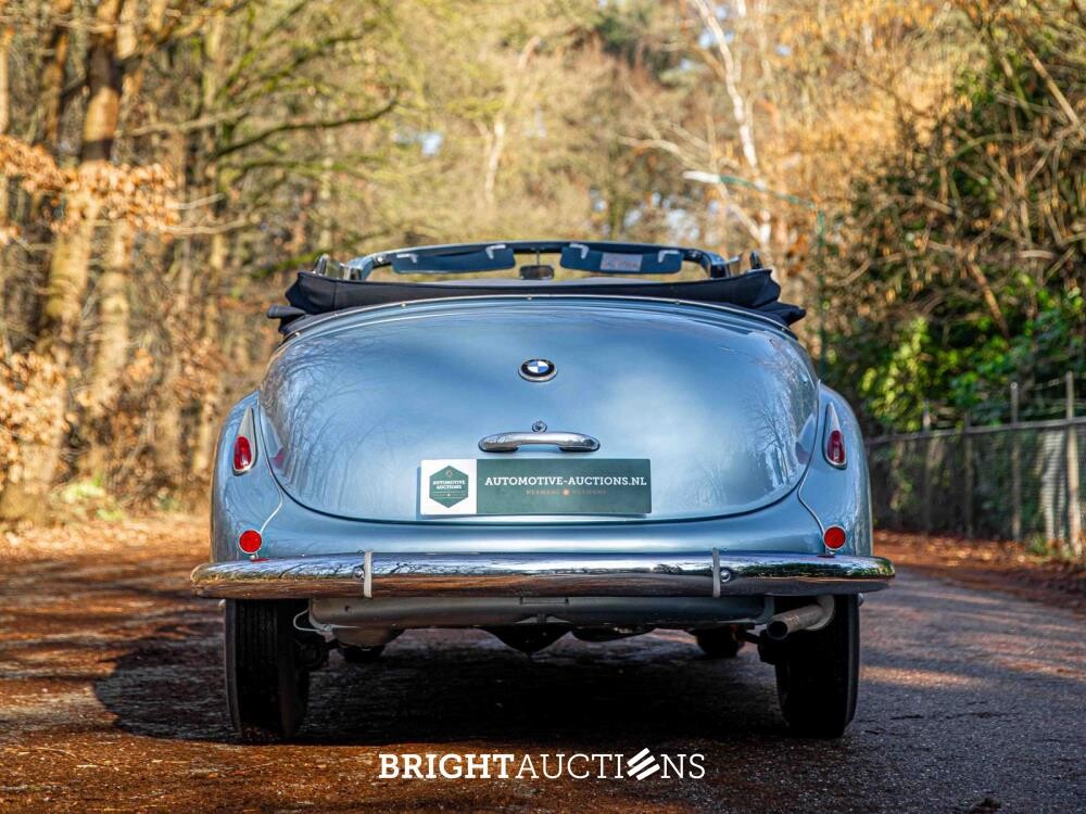BMW 501-6 Baur 2-Drs. Zescilinder Cabriolet 1955, PM-40-40 Oldtimer