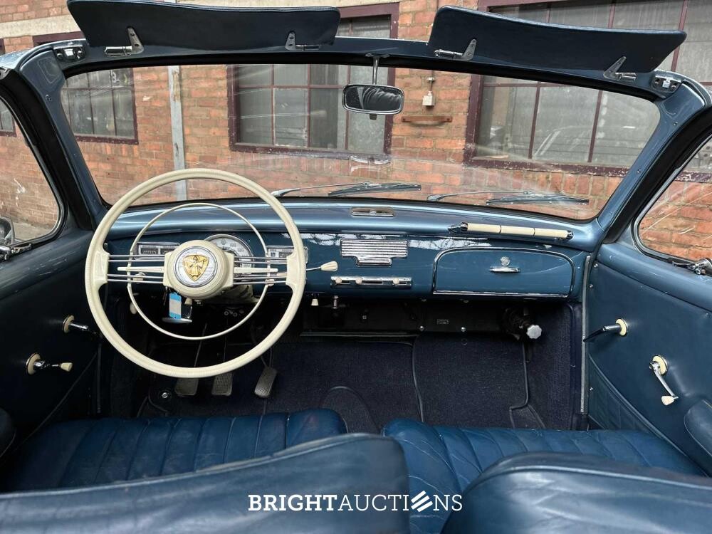 BMW 501-6 Baur 2-Drs. Zescilinder Cabriolet 1955, PM-40-40 Oldtimer