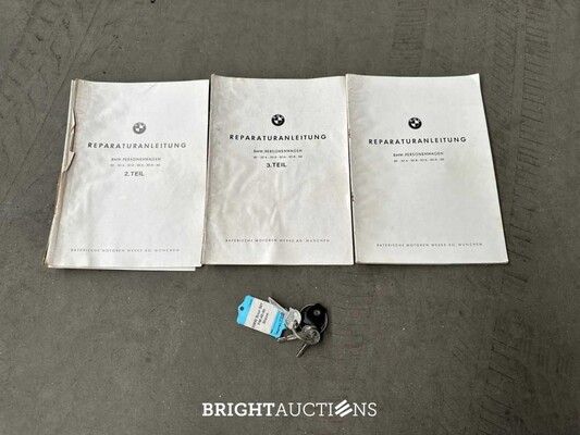 BMW 501-6 Baur 2-Drs. Zescilinder Cabriolet 1955, PM-40-40 Oldtimer