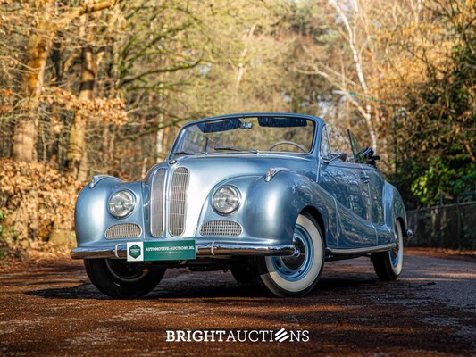 BRIGHT AUCTIONS: BMW 501-6 Baur 1955 Cabriolet, PM-40-40 Oldtimer