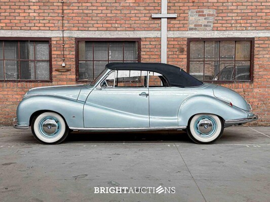 BMW 501-6 Baur 2-Drs. Zescilinder Cabriolet 1955, PM-40-40 Oldtimer