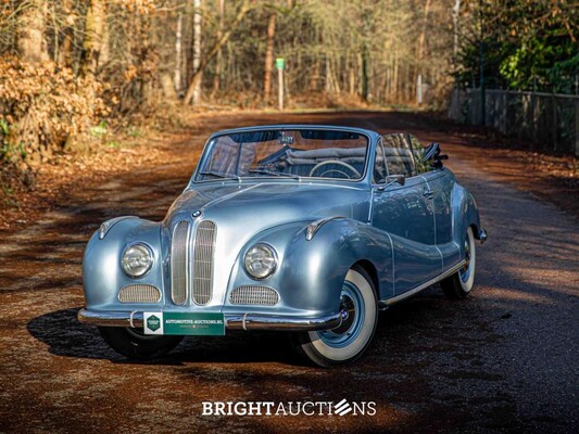 BMW 501-6 Baur 2-Drs. Zescilinder Cabriolet 1955, PM-40-40 Oldtimer