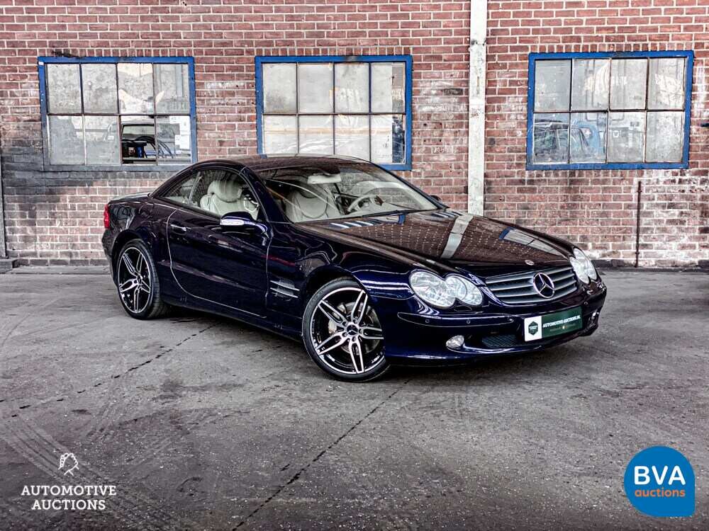 Mercedes-Benz SL500 Roadster SL-Klasse 306pk R230 2002, 99-JS-DH.
