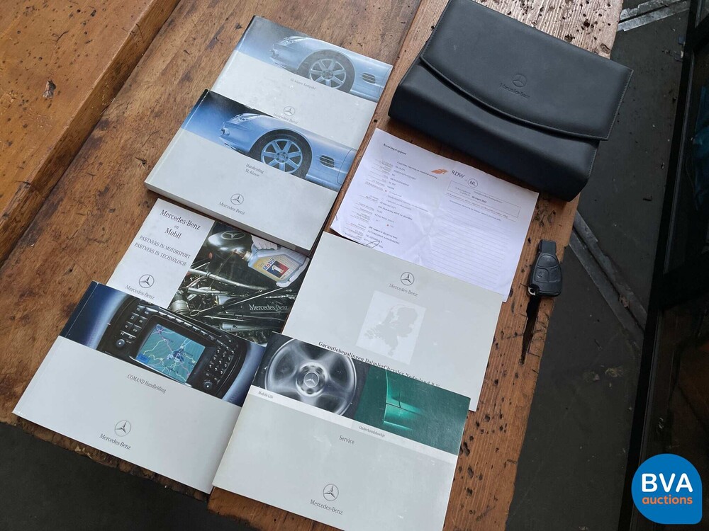 Mercedes-Benz SL500 Roadster SL-Klasse 306pk R230 2002, 99-JS-DH.