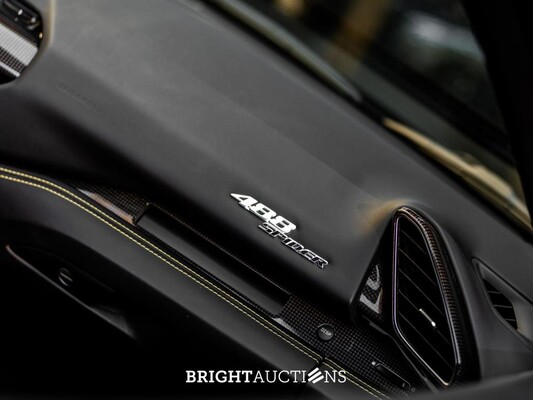 Ferrari 488 Spider HELE 3.9 V8 - Full Carbon – 670pk - Dealergarantie tot 05/2027