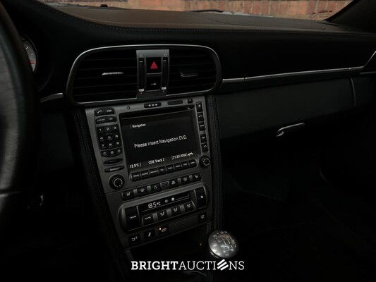 Porsche 911 Targa 4S 997 -Handgeschakeld- 381pk 2008 Youngtimer -Triple Black & Red Belts-