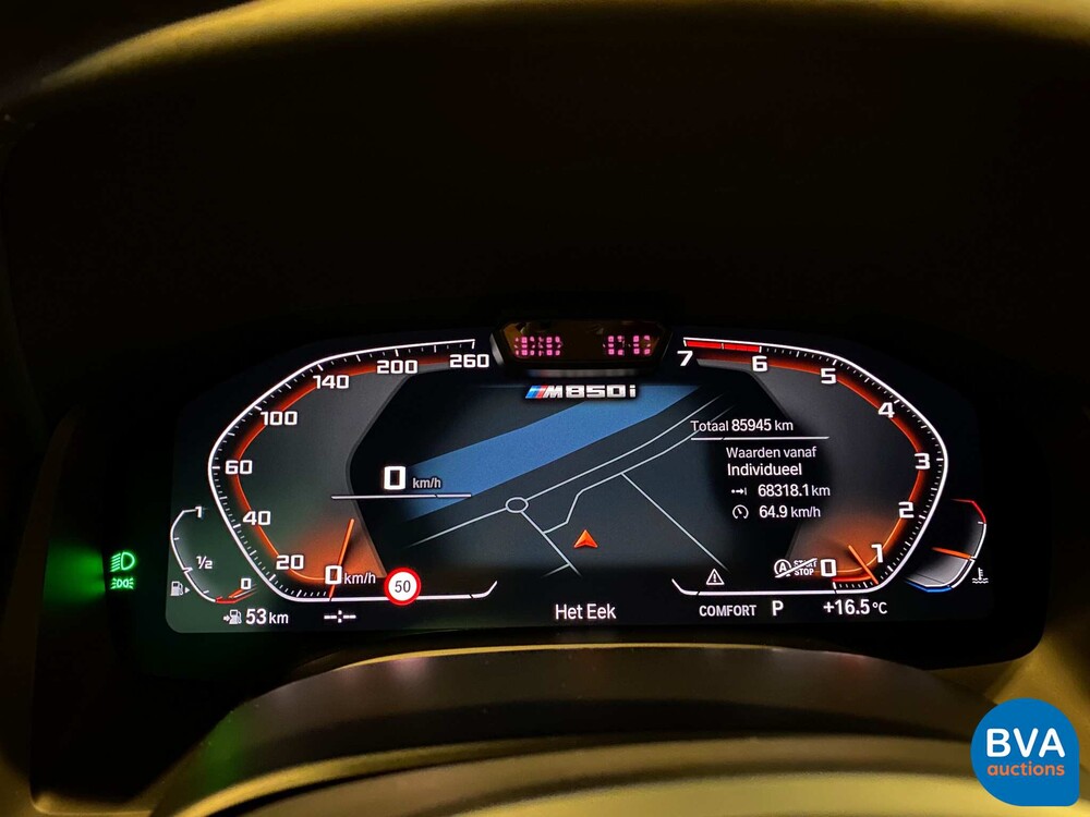 BMW M850i Coupe xDrive 530pk 4.4 V8 2019 8-serie FULL-CARBON M-Performance