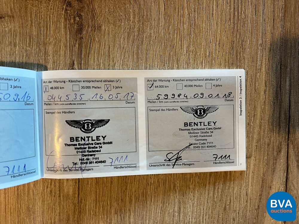 Bentley Flying Spur 4.0 V8 507PS 2015 NW-Modell, TS-247-N.