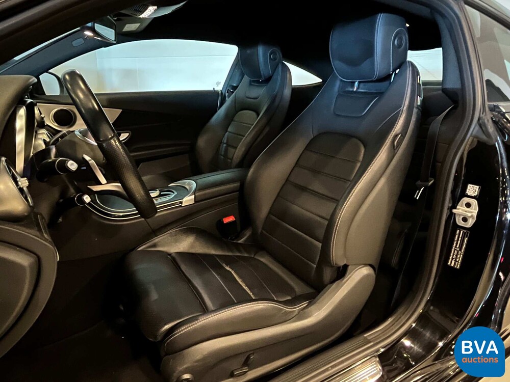 2017 Mercedes-Benz C180 Coupé AMG C-Klasse 156pk, G-955-VT.