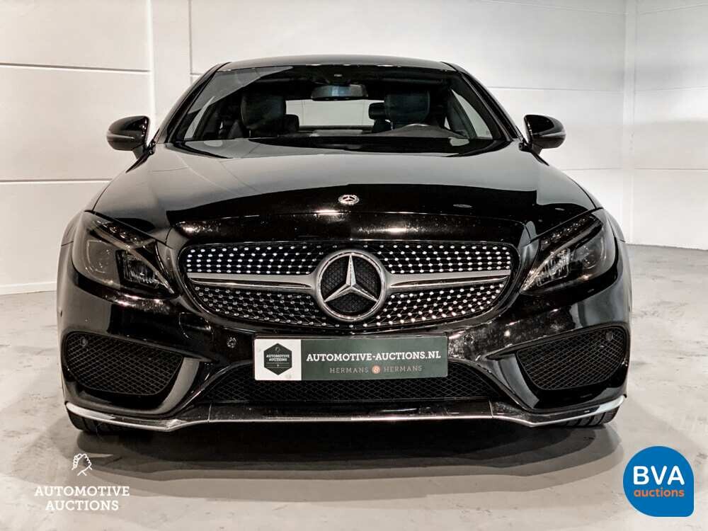 2017 Mercedes-Benz C180 Coupé AMG C-Klasse 156pk, G-955-VT.