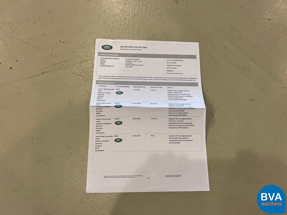 Land RoverRange Rover Sport 3.0 SDV6 Autobiography Dynamic 306 PS 2018 FACELIFT, L-961-HP.