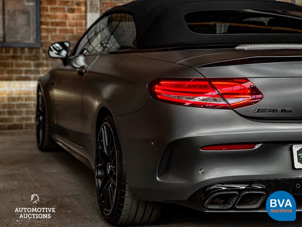 Mercedes Benz C63s AMG 4.0 V8 Cabriolet C-Klasse 510PS 2020 FACELIFT, K-129-DL.
