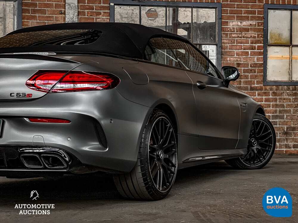Mercedes Benz C63s AMG 4.0 V8 Cabriolet C-Klasse 510PS 2020 FACELIFT, K-129-DL.