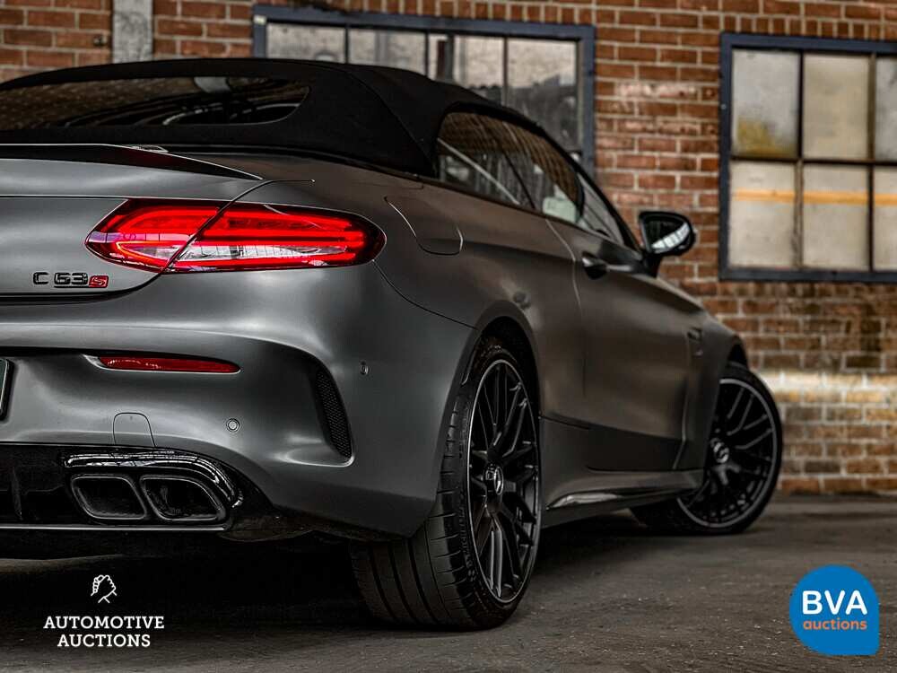 Mercedes Benz C63s AMG 4.0 V8 Cabriolet C-Klasse 510PS 2020 FACELIFT, K-129-DL.