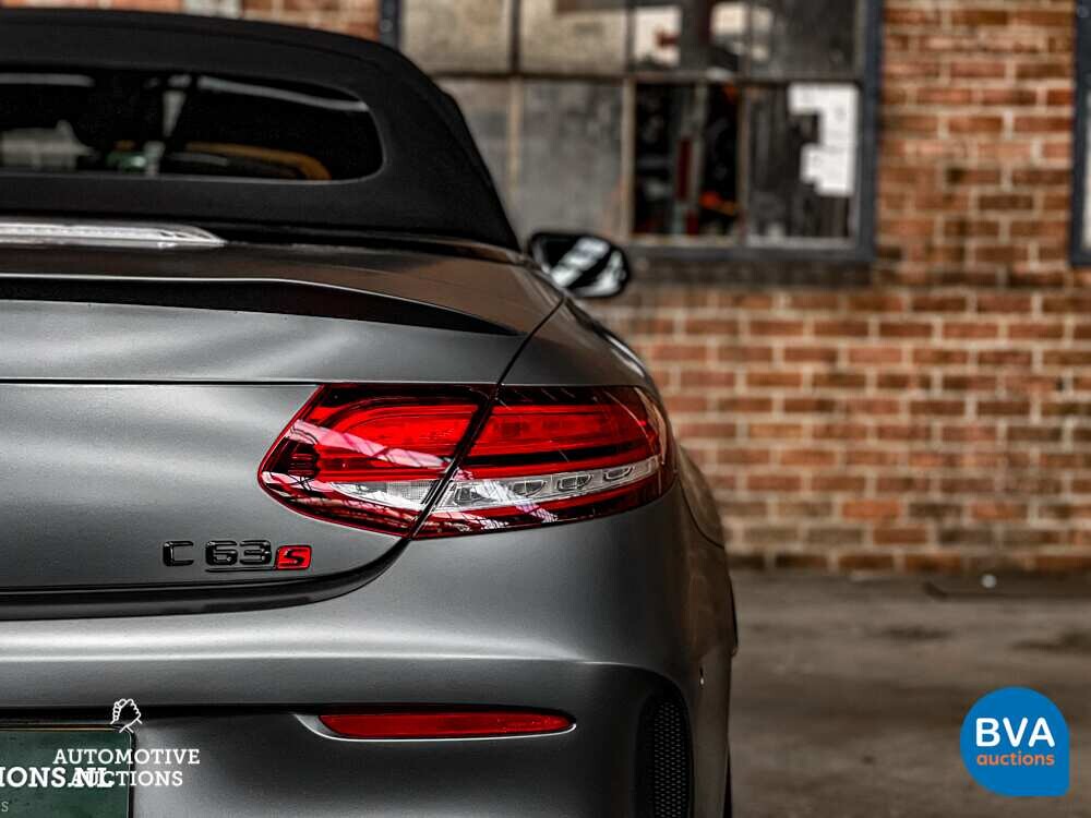 Mercedes Benz C63s AMG 4.0 V8 Cabriolet C-Klasse 510PS 2020 FACELIFT, K-129-DL.