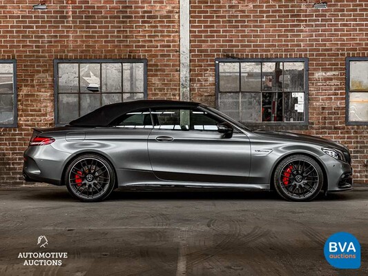 Mercedes Benz C63s AMG 4.0 V8 Cabriolet C-Class 510hp 2020 FACELIFT, K-129-DL.