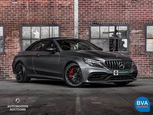 Mercedes Benz C63s AMG 4.0 V8 Cabriolet C-Class 510hp 2020 FACELIFT, K-129-DL.