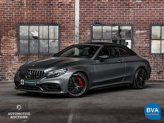 Mercedes Benz C63s AMG 4.0 V8 Cabriolet C-Class 510hp 2020 FACELIFT, K-129-DL.