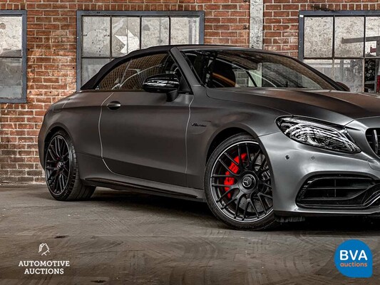 Mercedes Benz C63s AMG 4.0 V8 Cabriolet C-Class 510hp 2020 FACELIFT, K-129-DL.