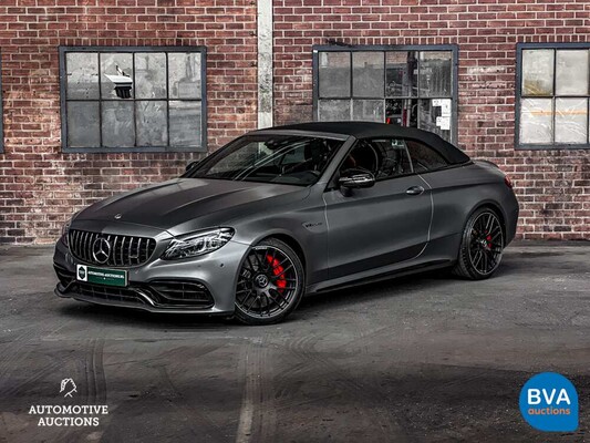 Mercedes Benz C63s AMG 4.0 V8 Cabriolet C-Class 510hp 2020 FACELIFT, K-129-DL.