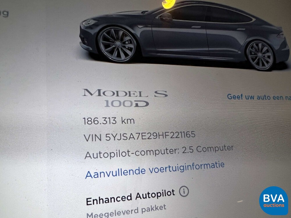 Tesla Model S 100d 2017 416hp FREE CHARGING ORG-NL, RG-829-B.