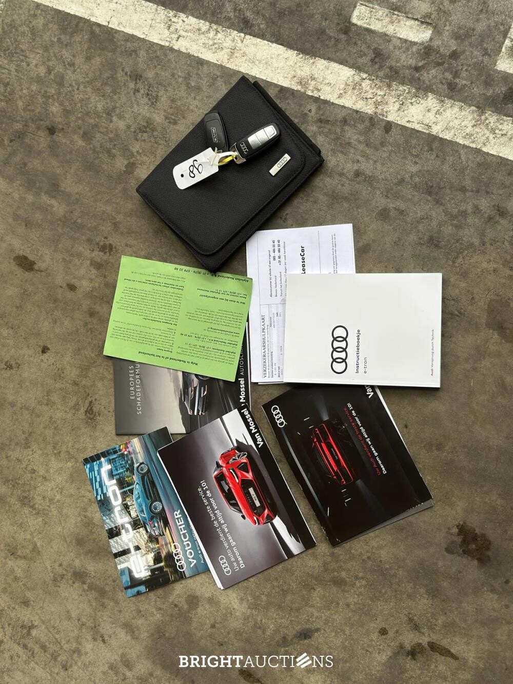 Audi E-tron Sportback 50 quattro edition 71 kWh 313pk 2020 (Origineel-NL), K-130-HS