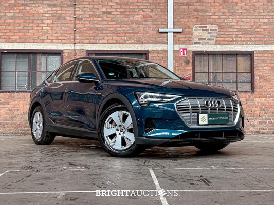 Audi E-tron Sportback 50 quattro edition 71 kWh 313pk 2020 (Origineel-NL), K-130-HS