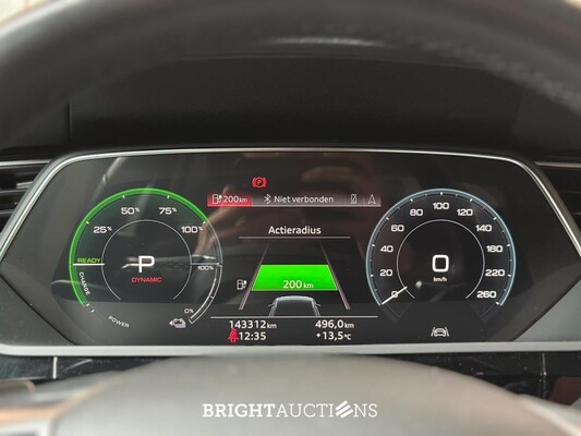 Audi E-tron 50 quattro Business edition 71 kWh 313pk 2020 (Origineel-NL+ 1e eigenaar), J-695-PX