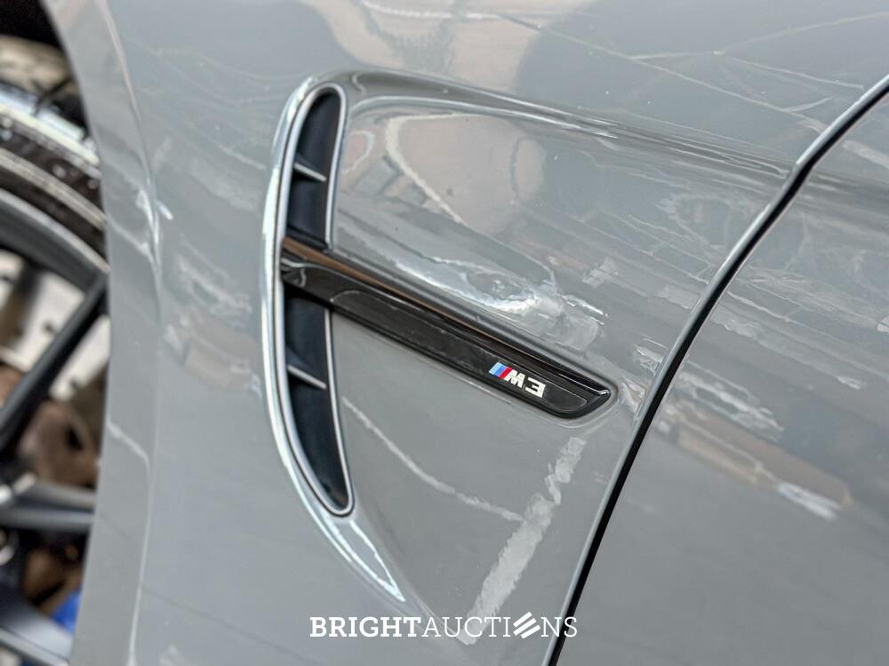 BMW M3 Competition DCTA 450pk 2019 - Grigio Telesto - CARBON - (Origineel-NL) 3-serie F80, NL-Kenteken