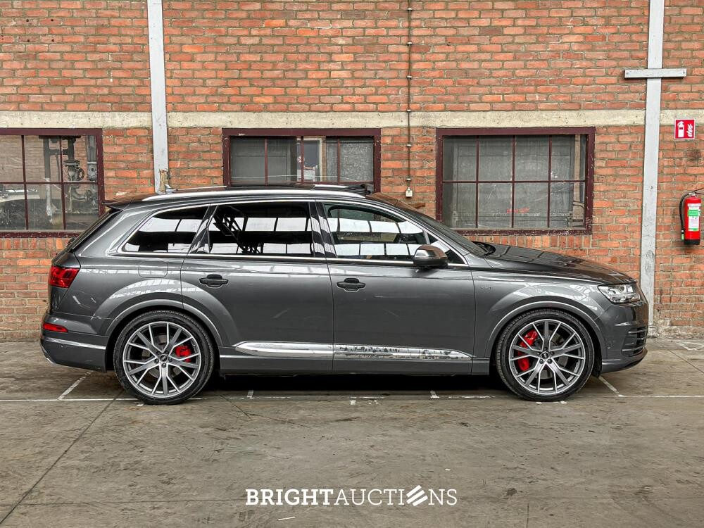 Audi SQ7 4.0 TDI V8 Quattro Pro Line + 7p 435pk 2017 S-Line (Origineel-NL), KZ-576-L