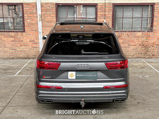 Audi SQ7 4.0 TDI V8 Quattro Pro Line + 7p 435pk 2017 S-Line (Origineel-NL), KZ-576-L