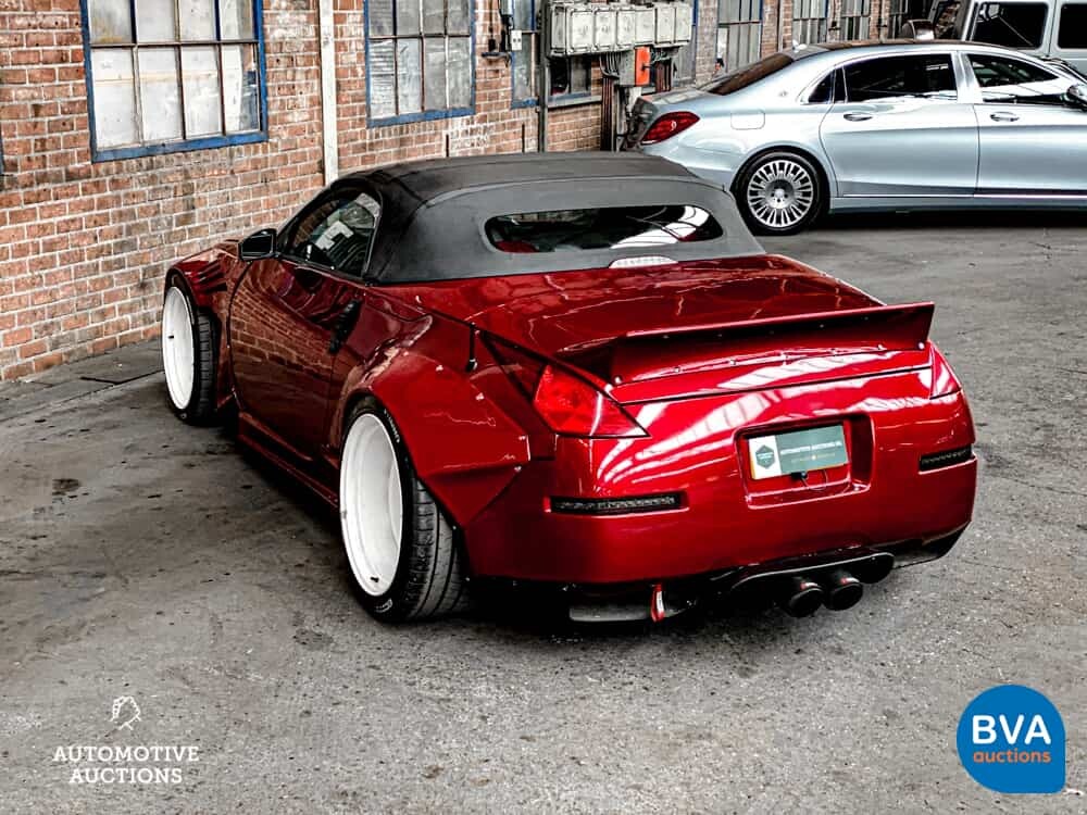 Nissan 350Z Rocket Bunny breiter Bodykit 280PS 2004, PN-818-J.