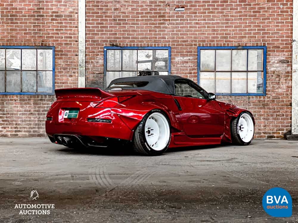 Nissan 350Z Rocket Bunny breiter Bodykit 280PS 2004, PN-818-J.