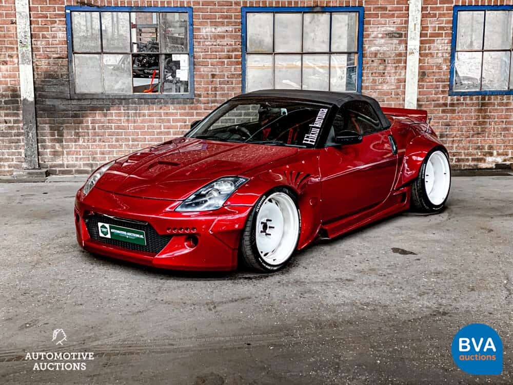 Nissan 350Z Rocket Bunny breiter Bodykit 280PS 2004, PN-818-J.