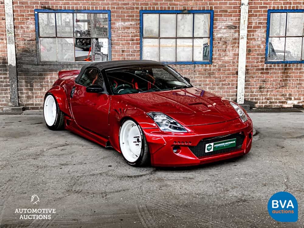 Nissan 350Z Rocket Bunny breiter Bodykit 280PS 2004, PN-818-J.