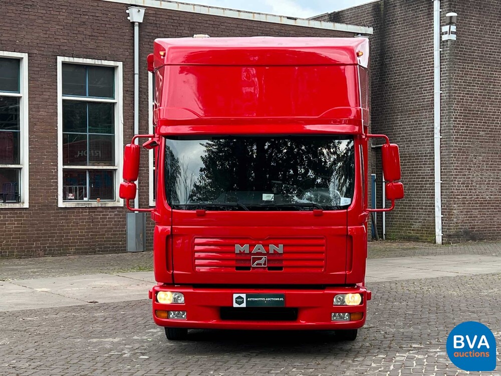 MAN TGL Vrachtauto Camper Kampeerauto Racing Transport + Trailer, 2-SVT-99.