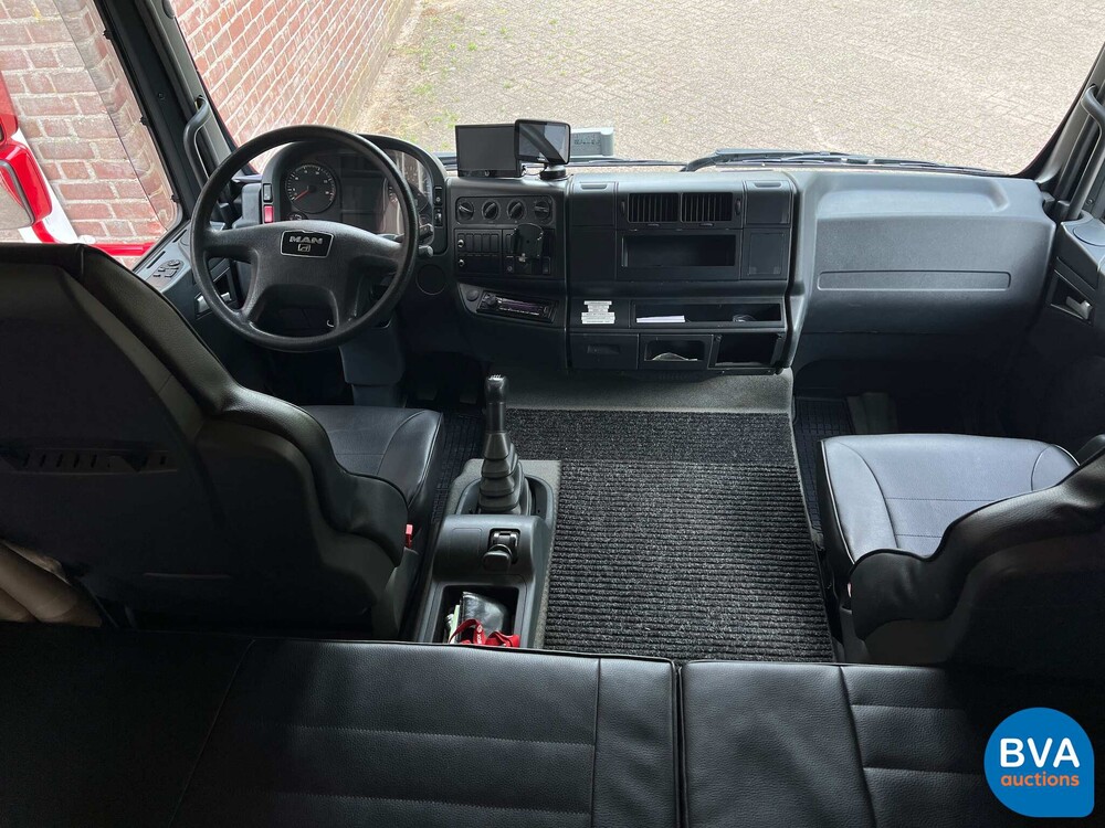 MAN TGL Vrachtauto Camper Kampeerauto Racing Transport + Trailer, 2-SVT-99.