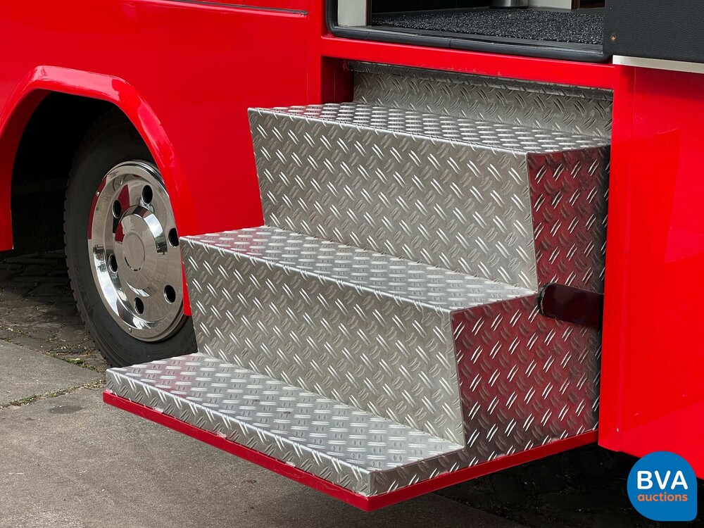 MAN TGL Vrachtauto Camper Kampeerauto Racing Transport + Trailer, 2-SVT-99.