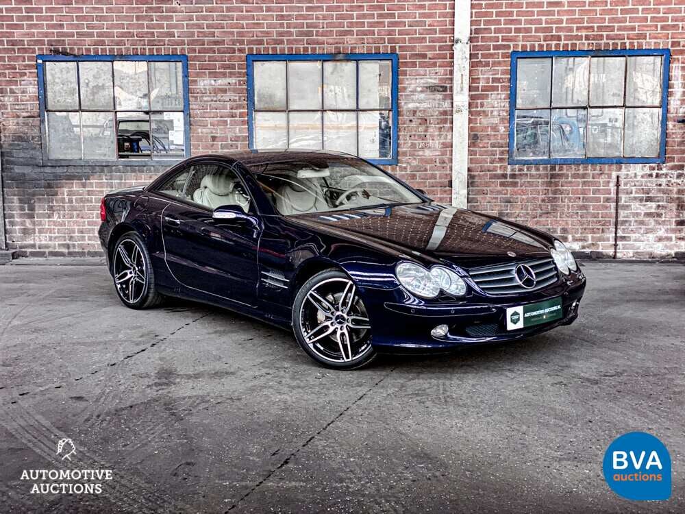 Mercedes-Benz SL500 Roadster SL-Klasse 306pk R230 2002, 99-JS-DH.