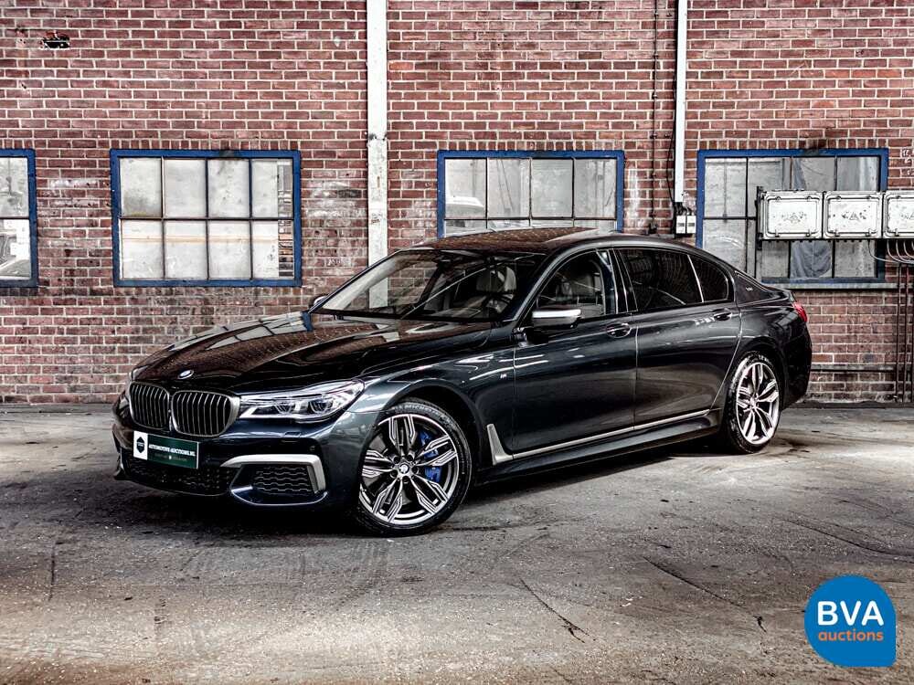 BMW M760Li xDrive M-sport V12 7-serie LANG 609pk 2016 G12, L-128-BS