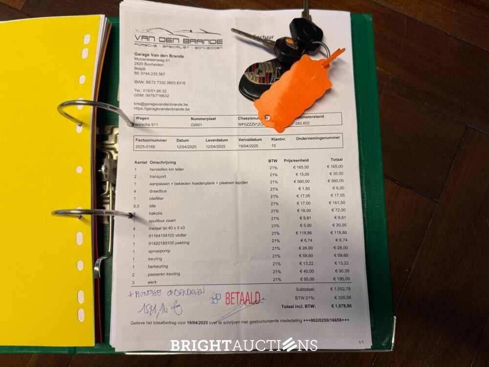 Porsche 911 3.2 Carrera -Rally- 232hp 1985 (MATCHING NUMBERS)
